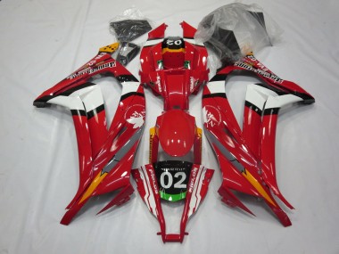 Red 02 2011-2015 ZX10R Motorcycle Fairings