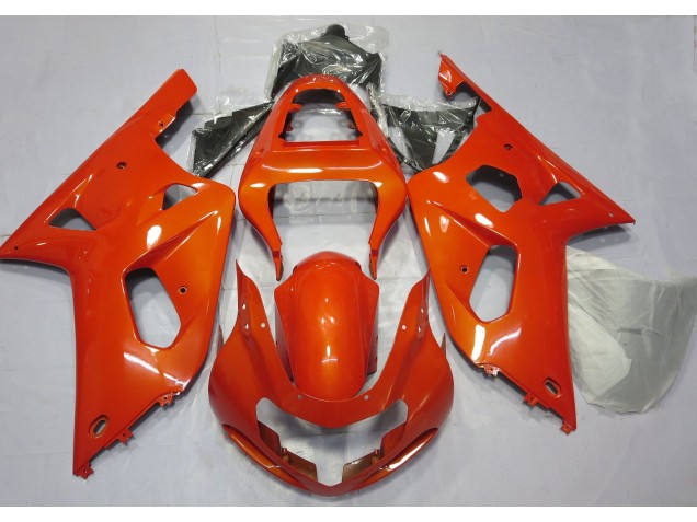Red 2001-2003 GSXR 600-750 Motorcycle Fairings