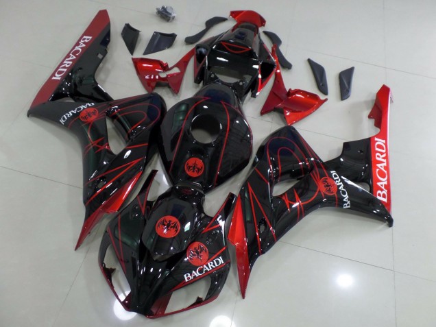 Red Bacardi 2006-2007 CBR1000RR Motorcycle Fairings
