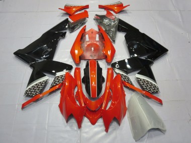 Red Black 2004-2005 ZX10R Motorcycle Fairings