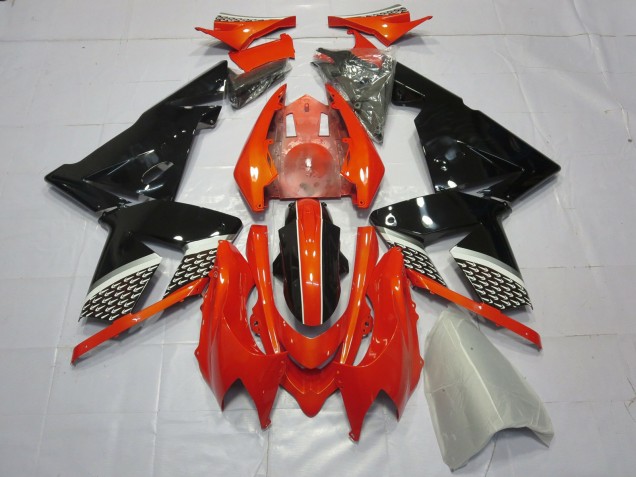 Red Black 2004-2005 ZX10R Motorcycle Fairings