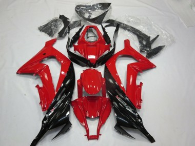 Red Black Gloss 2011-2015 ZX10R Motorcycle Fairings