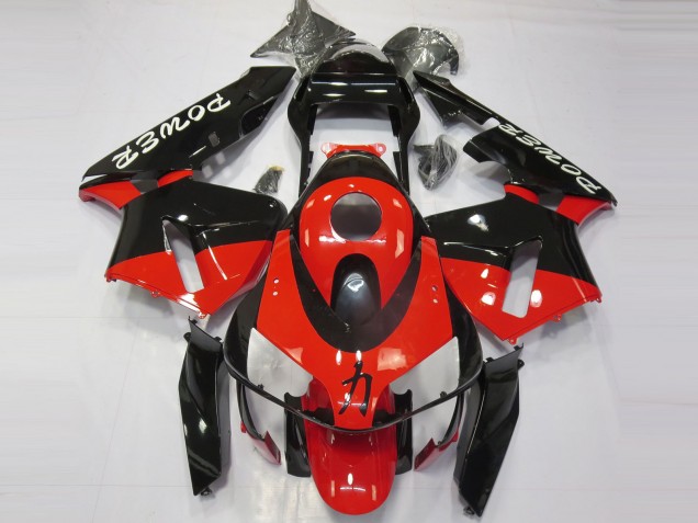 Red Black Power 2003-2004 CBR600RR Motorcycle Fairings