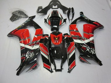 Red Black Special 2011-2015 ZX10R Motorcycle Fairings