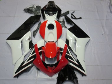 Red Black and White 2004-2005 CBR1000RR Motorcycle Fairings
