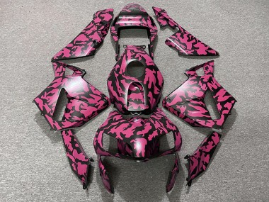 Red Camo 2003-2004 CBR600RR Motorcycle Fairings