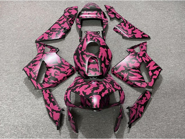 Red Camo 2003-2004 CBR600RR Motorcycle Fairings
