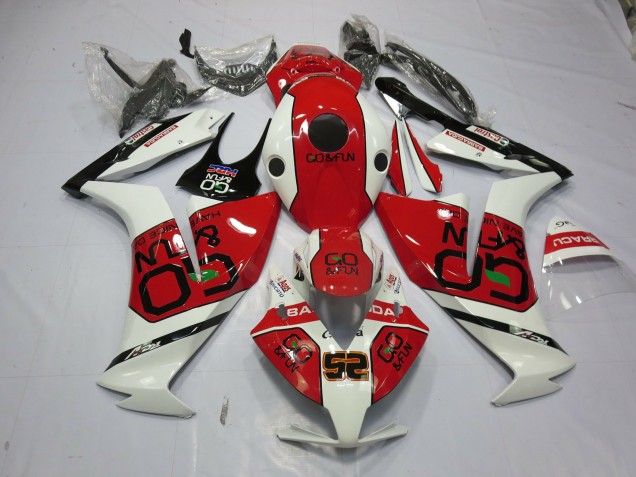 Red Co&Fun 2012-2016 CBR1000RR Motorcycle Fairings
