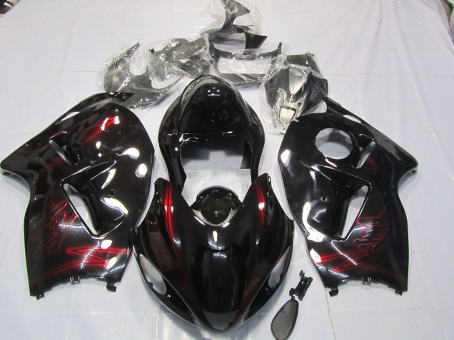 Red Deep Gloss 1997-2007 GSXR 1300 Hayabusa Motorcycle Fairings