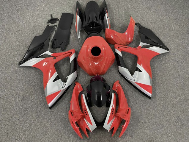 Red Design 2006-2007 GSXR 600-750 Motorcycle Fairings