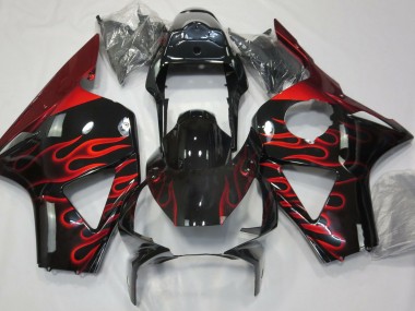 Red Flame 2002-2003 CBR954RR Motorcycle Fairings