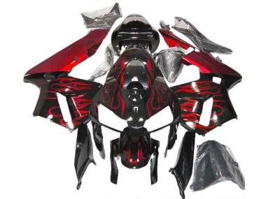 Red Flame 2005-2006 CBR600RR Motorcycle Fairings