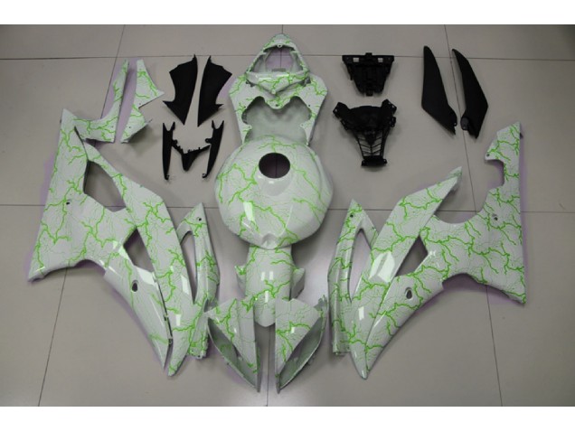 Red Lighting 2008-2016 R6 Motorcycle Fairings