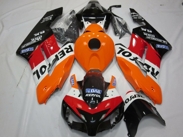 Red Matte Black 2004-2005 CBR1000RR Motorcycle Fairings