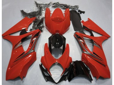 Red OEM Style 2007-2008 GSXR 1000 Motorcycle Fairings