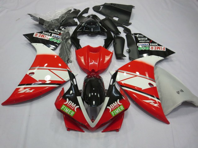 Red White Yamalube 2012-2014 R1 Motorcycle Fairings Red White Yamalube 2012-2014 R1 Motorcycle Fairings