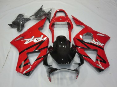 Red and Black 2 2002-2003 CBR954RR Motorcycle Fairings