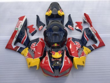 Red and Blue Bull 2013-2023 CBR600RR Motorcycle Fairings