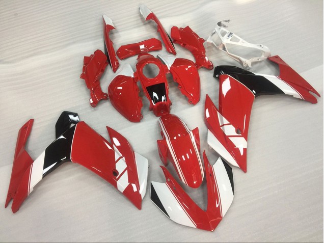 Red and White Gloss 2015-2018 R3 Motorcycle Fairings Red and White Gloss 2015-2018 R3 Motorcycle Fairings