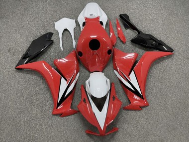 Red with White 2012-2016 CBR1000RR Motorcycle Fairings