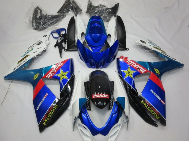 RockStar 2009-2016 GSXR 1000 Motorcycle Fairings