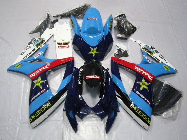 Rockstar 2006-2007 GSXR 600-750 Motorcycle Fairings