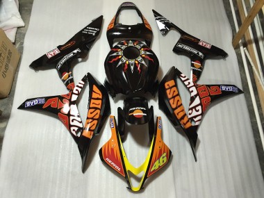 Rossi 46 2007-2008 CBR600RR Motorcycle Fairings