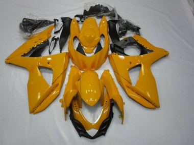 Shining Yellow 2009-2016 GSXR 1000 Motorcycle Fairings