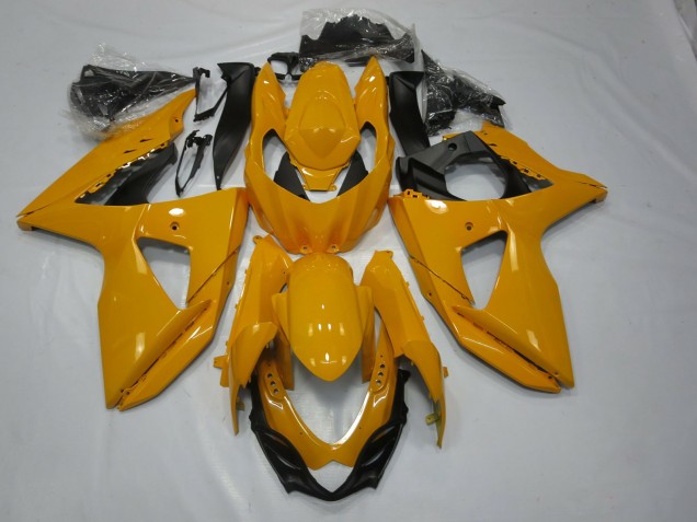 Shining Yellow 2009-2016 GSXR 1000 Motorcycle Fairings