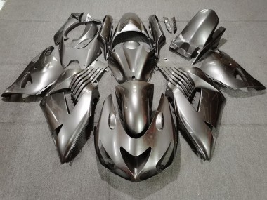 Silver 2006-2011 ZX14R Motorcycle Fairings