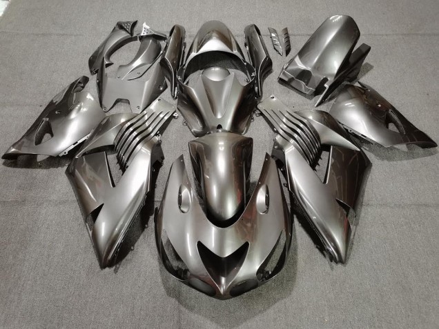 Silver 2006-2011 ZX14R Motorcycle Fairings