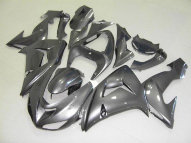 Silver Gloss 2006-2007 ZX10R Motorcycle Fairings