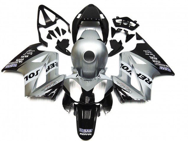 Silver Repsol 2002-2012 VFR800 Motorcycle Fairings