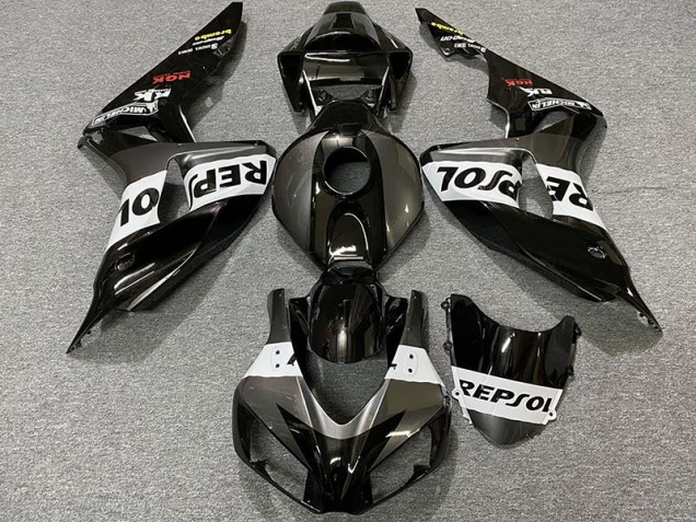 Silver Repsol 2006-2007 CBR1000RR Motorcycle Fairings