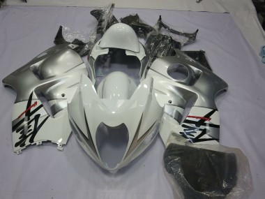Silver White 1997-2007 GSXR 1300 Hayabusa Motorcycle Fairings