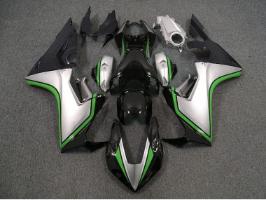 Silver and Black & Green 2017-2023 CBR1000RR Motorcycle Fairings