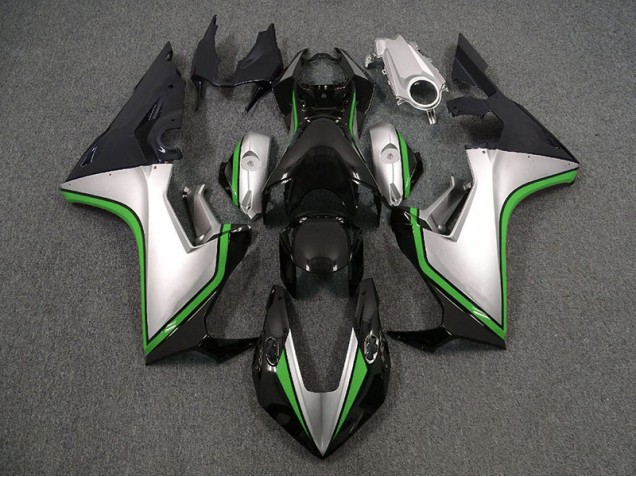 Silver and Black & Green 2017-2023 CBR1000RR Motorcycle Fairings