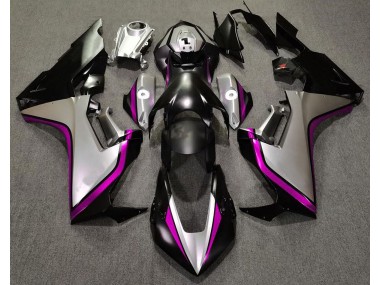 Silver and Black & Pink 2017-2023 CBR1000RR Motorcycle Fairings