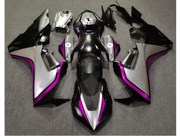 Silver and Black & Pink 2017-2023 CBR1000RR Motorcycle Fairings