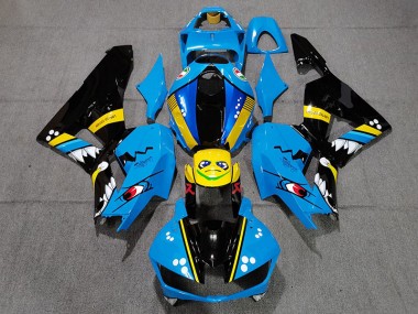Sky Blue Custom 2013-2023 CBR600RR Motorcycle Fairings