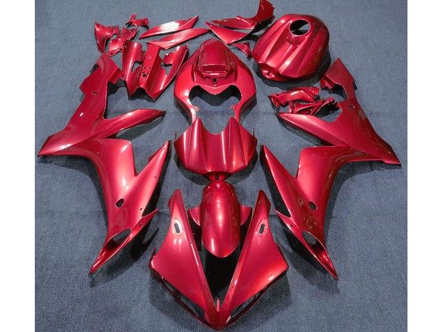Solid Red 2004-2006 R1 Motorcycle Fairings