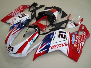 Star Xerox 2007-2014 Ducati 848 1098 1198 Motorcycle Fairings