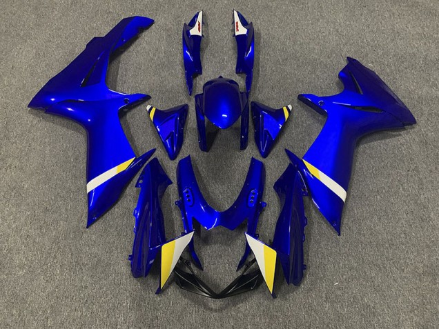 Suzuki Branded Deep Blue 2011-2024 GSXR 600-750 Motorcycle Fairings