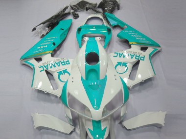 Teal Custom 2005-2006 CBR600RR Motorcycle Fairings