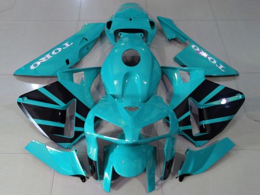 Teal OEM Style 2005-2006 CBR600RR Motorcycle Fairings