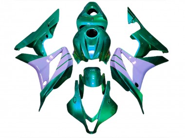 Turquoise and Milky Purple 2007-2008 CBR600RR Motorcycle Fairings
