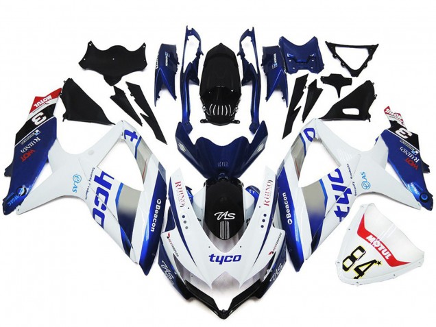 Tyco Gloss Custom Style 2008-2010 GSXR 600-750 Motorcycle Fairings