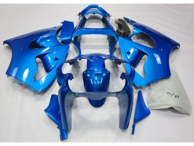 Vibrant Blue 2000-2002 ZX6R Motorcycle Fairings