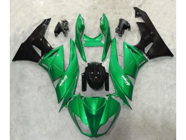 Vibrant Green Gloss 2009-2012 ZX6R Motorcycle Fairings