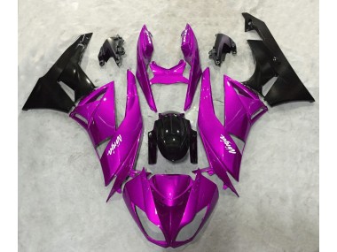 Vibrant Pink Gloss 2009-2012 ZX6R Motorcycle Fairings